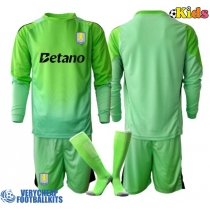 Aston Villa Goalkeeper Replica Away Minikit 2025-26 Long Sleeve (+ pants)